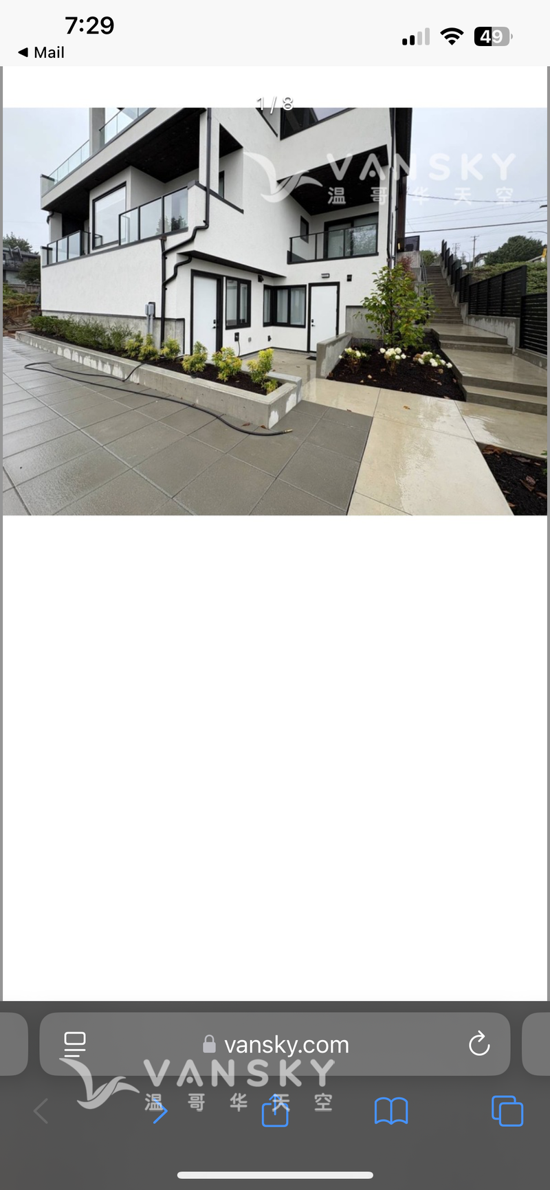 本拿比全新平地两房一厅