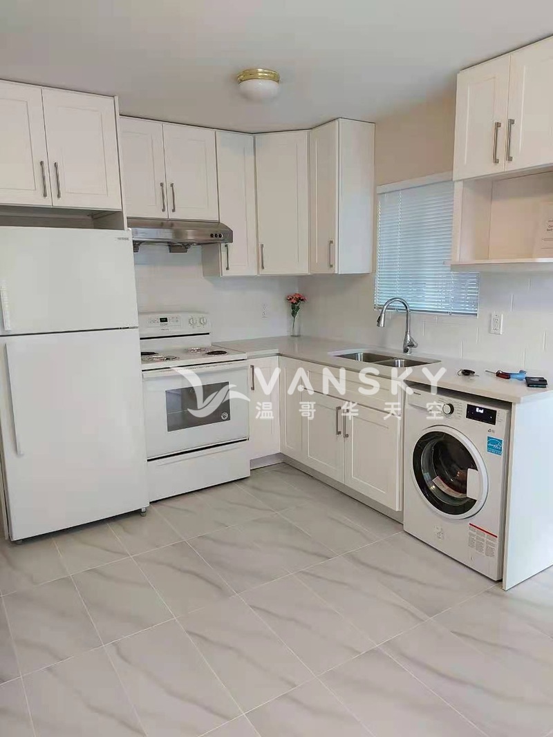 温东平地新屋楼下二房一厅，独立暖气，洗衣，包水电，上网，租金约2100左右