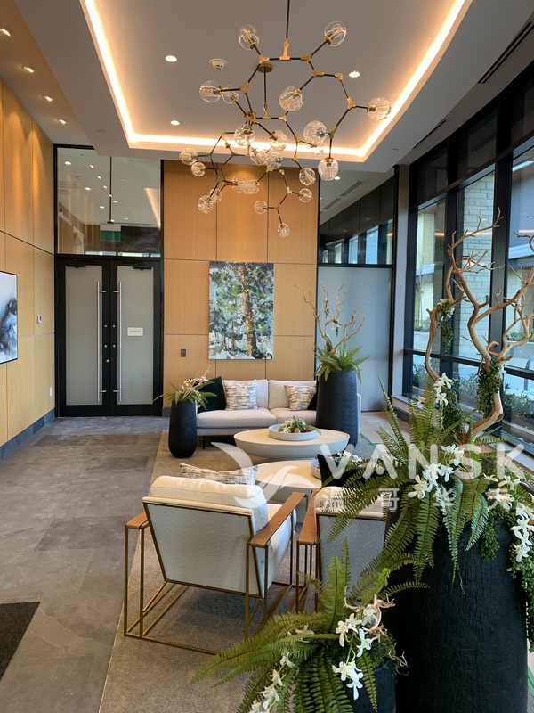 UBC 校区 高层海景房 水泥楼盘 两房 4月1 号入住。