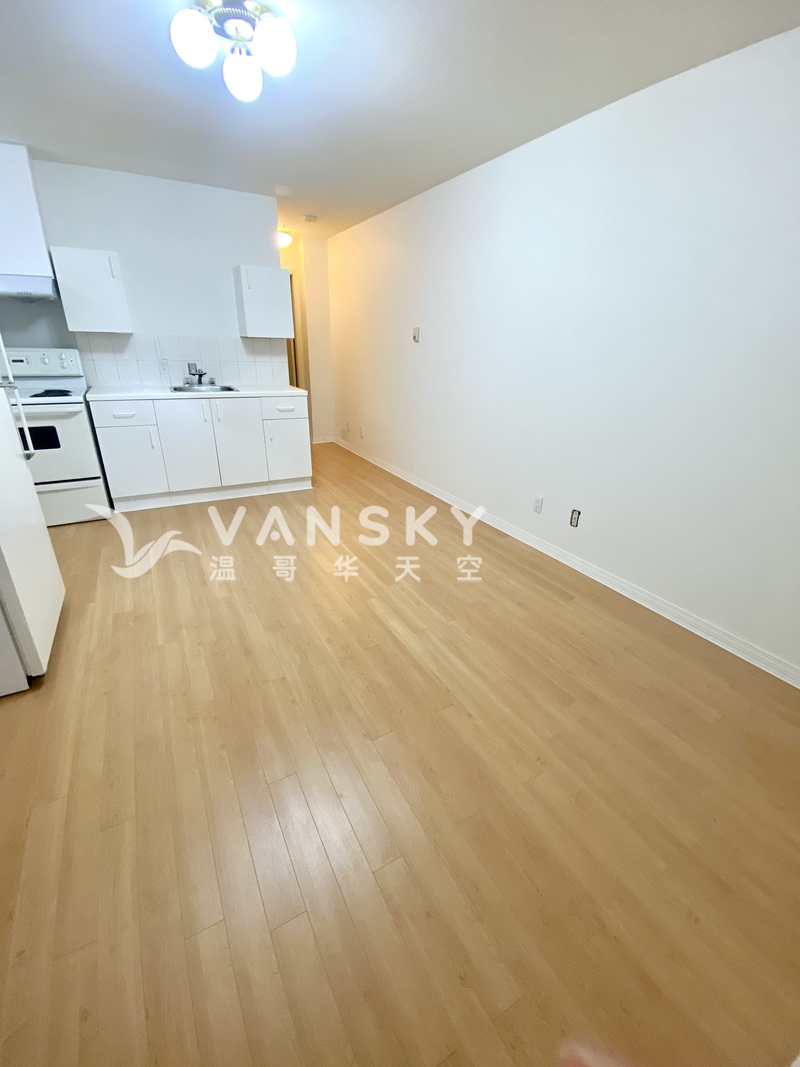 温哥华东区独立屋的1房1卫1厨房客厅出租