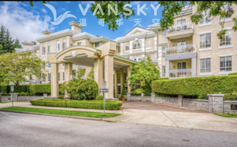 UBC 校园 Hampton Place 二室二厅二卫二车位1000 尺公寓5月份开始出租