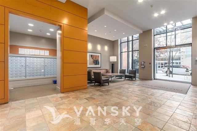 Vancouver downtown Yaletown 2房1厅1den1车位高层公寓出租