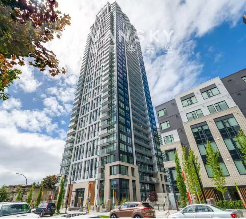 Metrotown 全新高层公寓出租 | 1房1卫+停车位+储物间 | $2600/月