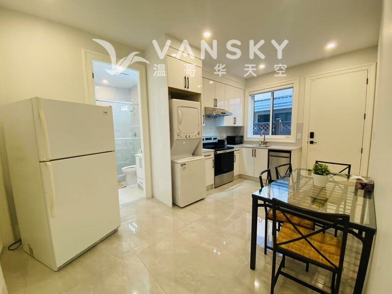 列治文全新2房一厅出租