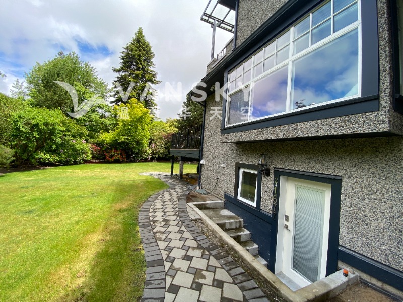 溫哥华西区Shaughnessy区独立屋半地下两房一厅一卫出租