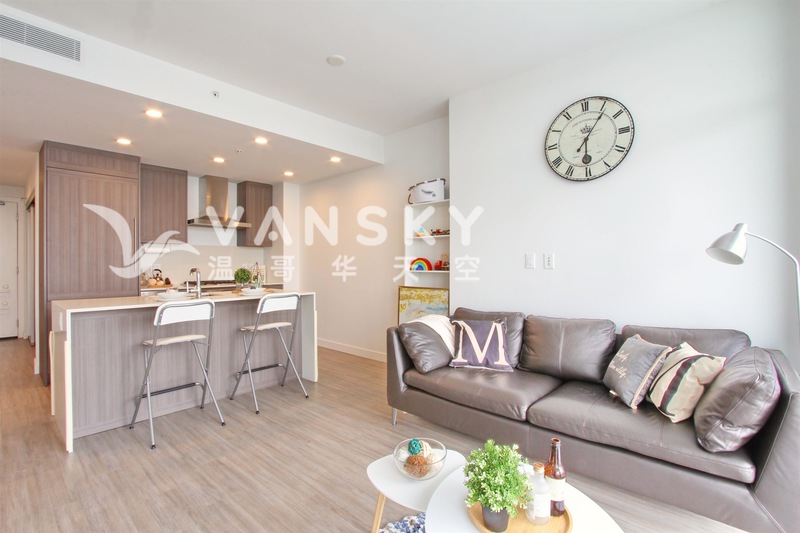 本拿比Brentwood mall最核心2b1b新空调公寓招租