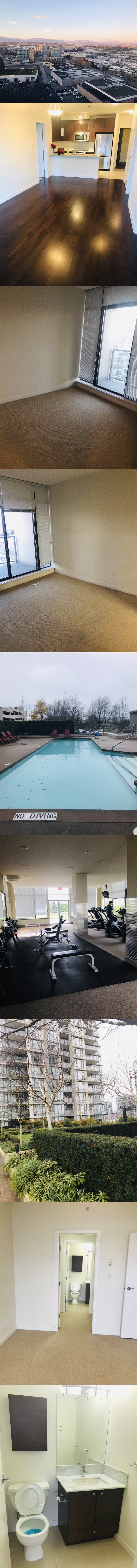 列治文高层950尺家具全包