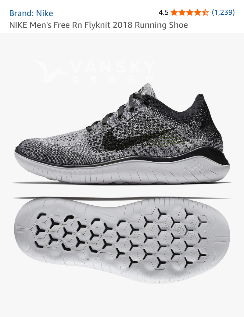 全新Nike夏季网孔运动鞋