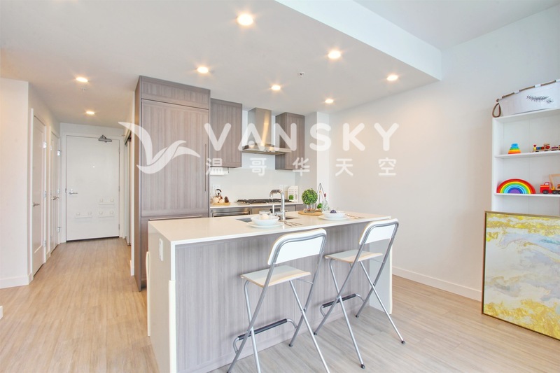 burnaby brentwood最核心2b1b三年新空调公寓招租