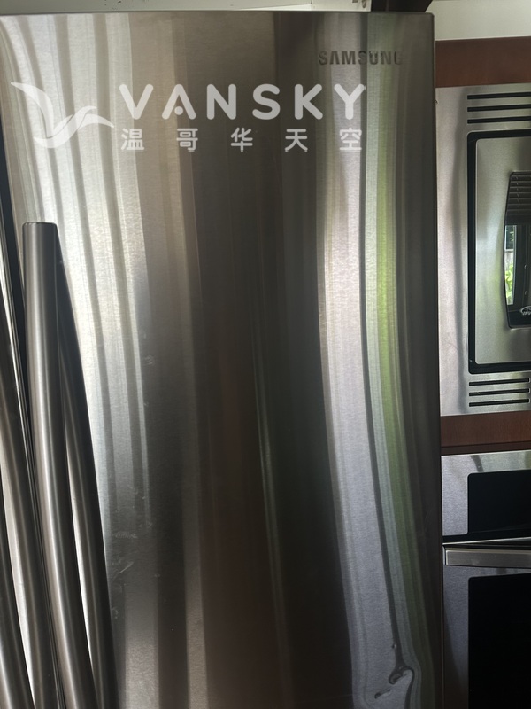 9成新双开门制冰冰箱