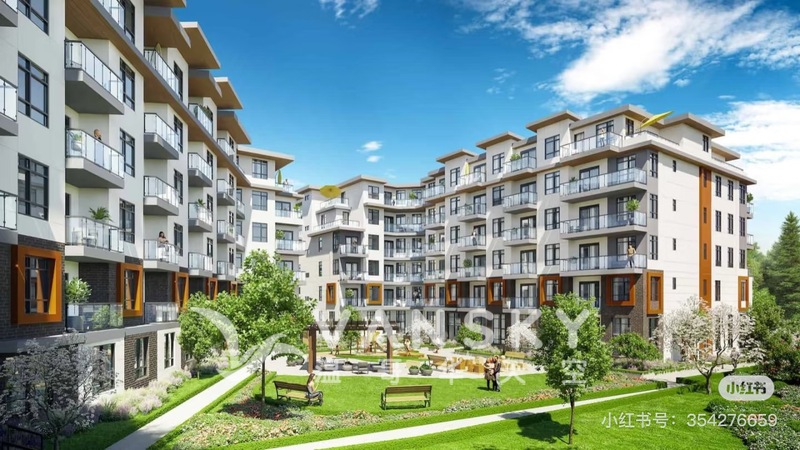 一年新surrey一房一卫出租 625sqft