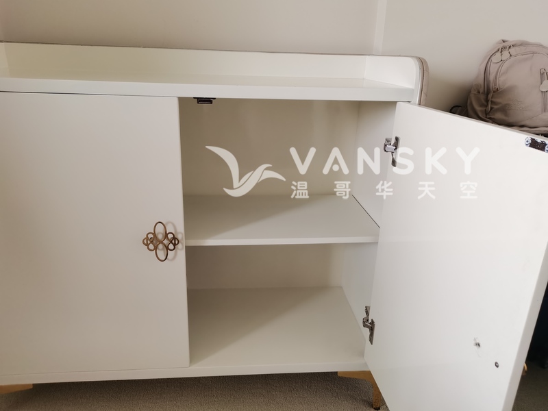 全新白色矮柜低价转让