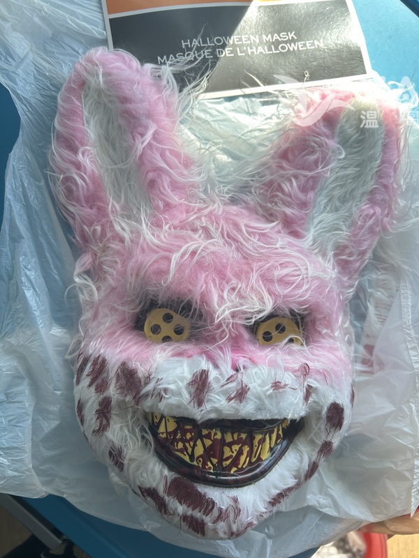 Halloween 魔兔面具