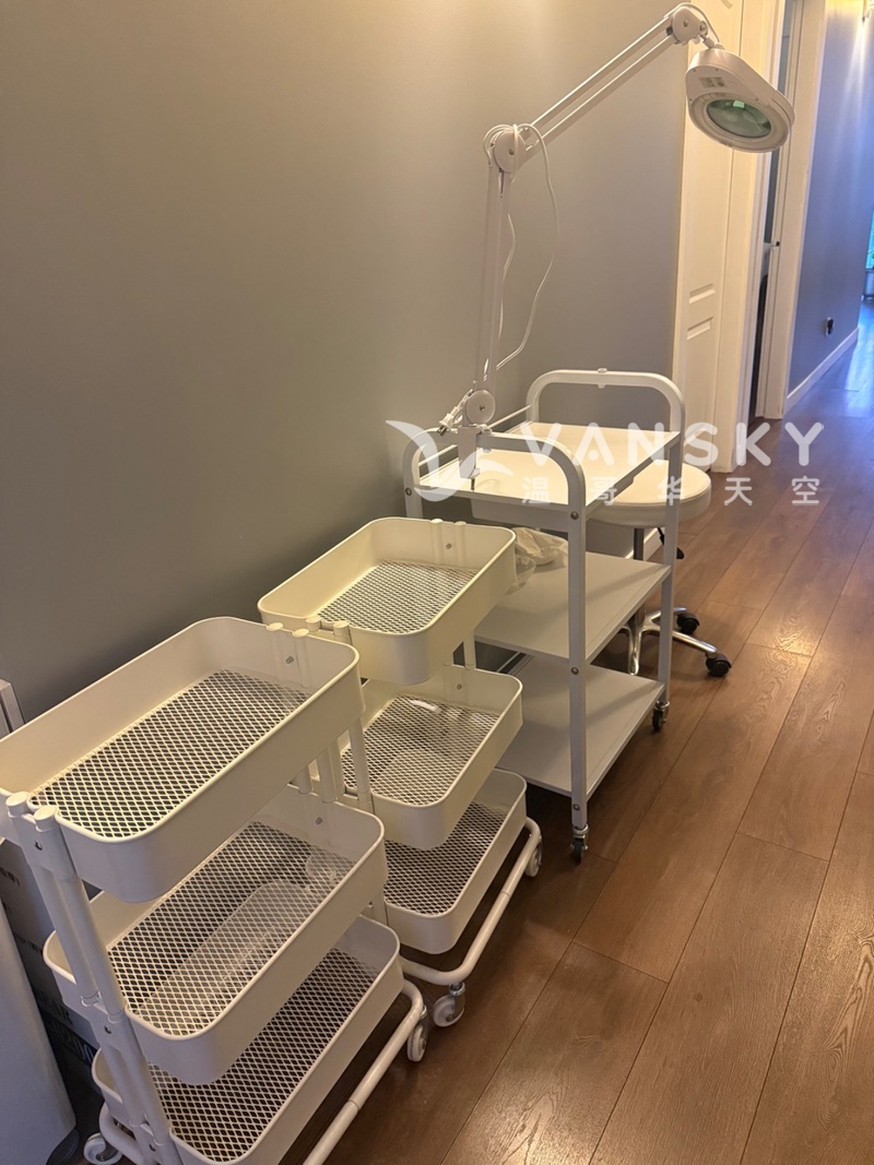 美容放大镜推车、美容凳、小推车