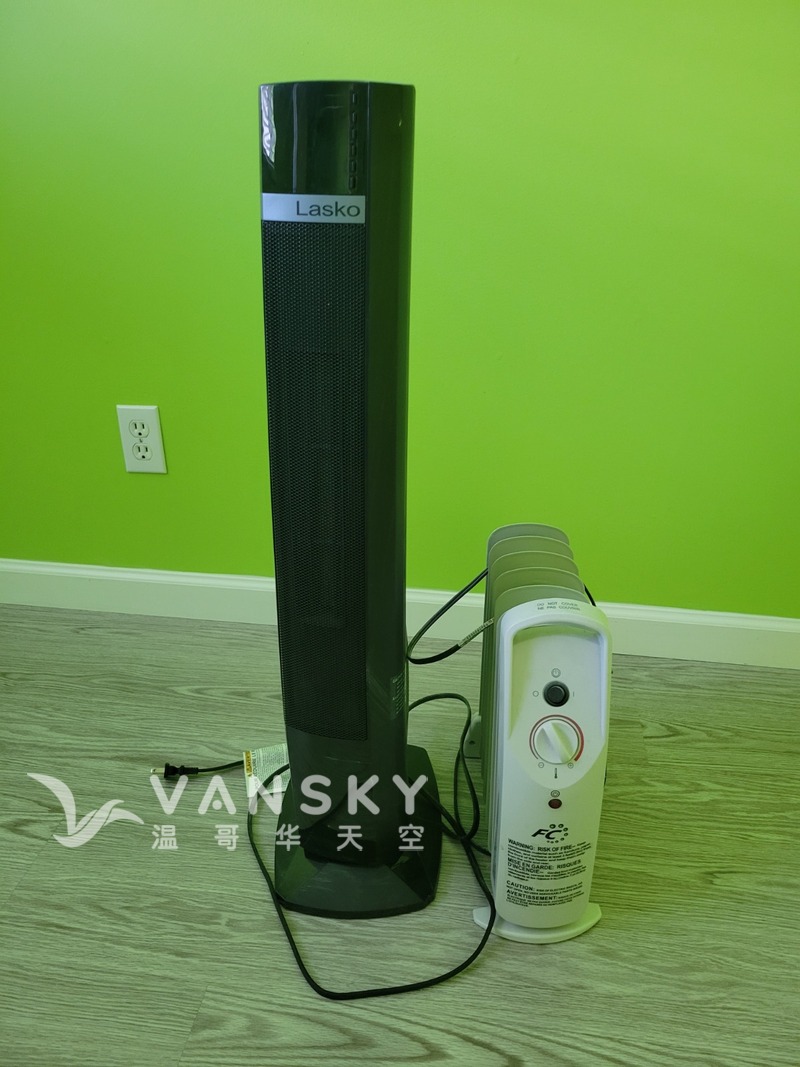 电暖气两个$30出售