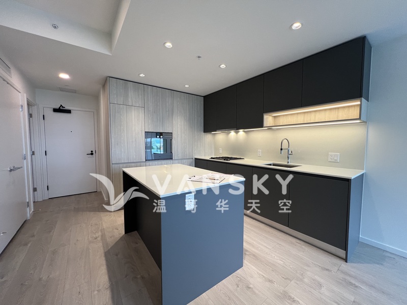 Richmond center全新未入住2房2卫1den出租