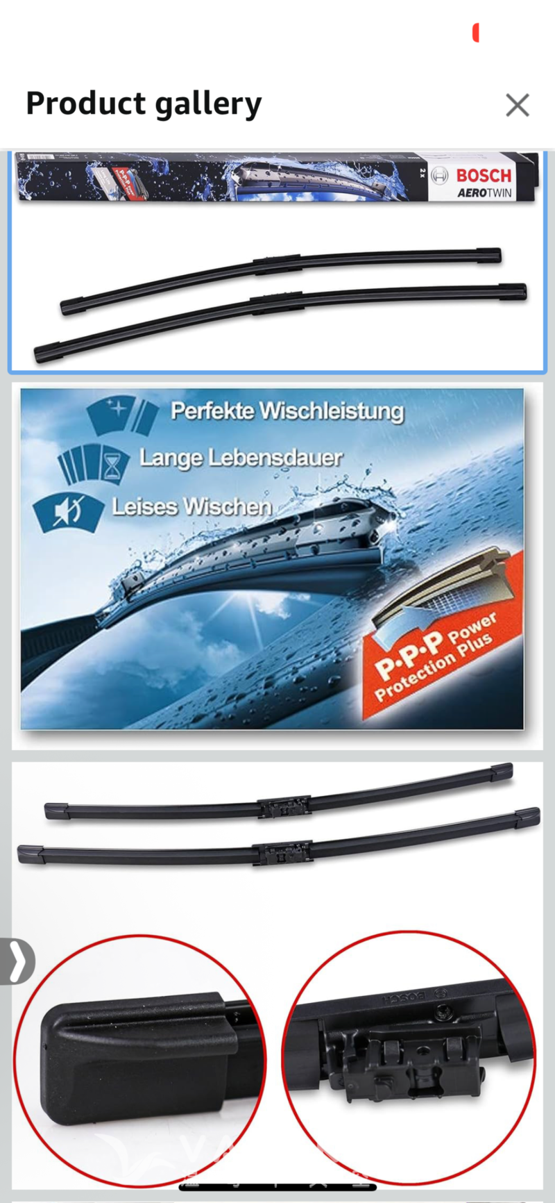 卖全新博士原装雨刷