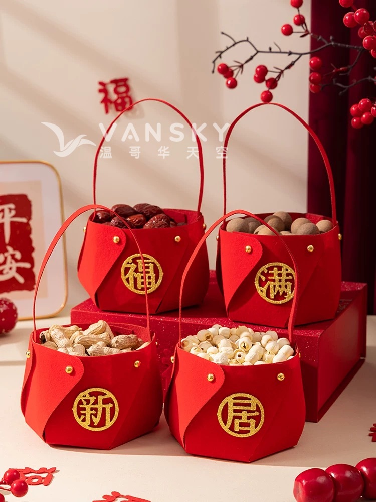 糖果装饰小篮子