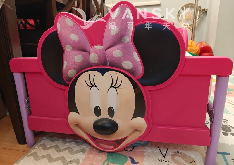 免费Mini mouse toddler 床