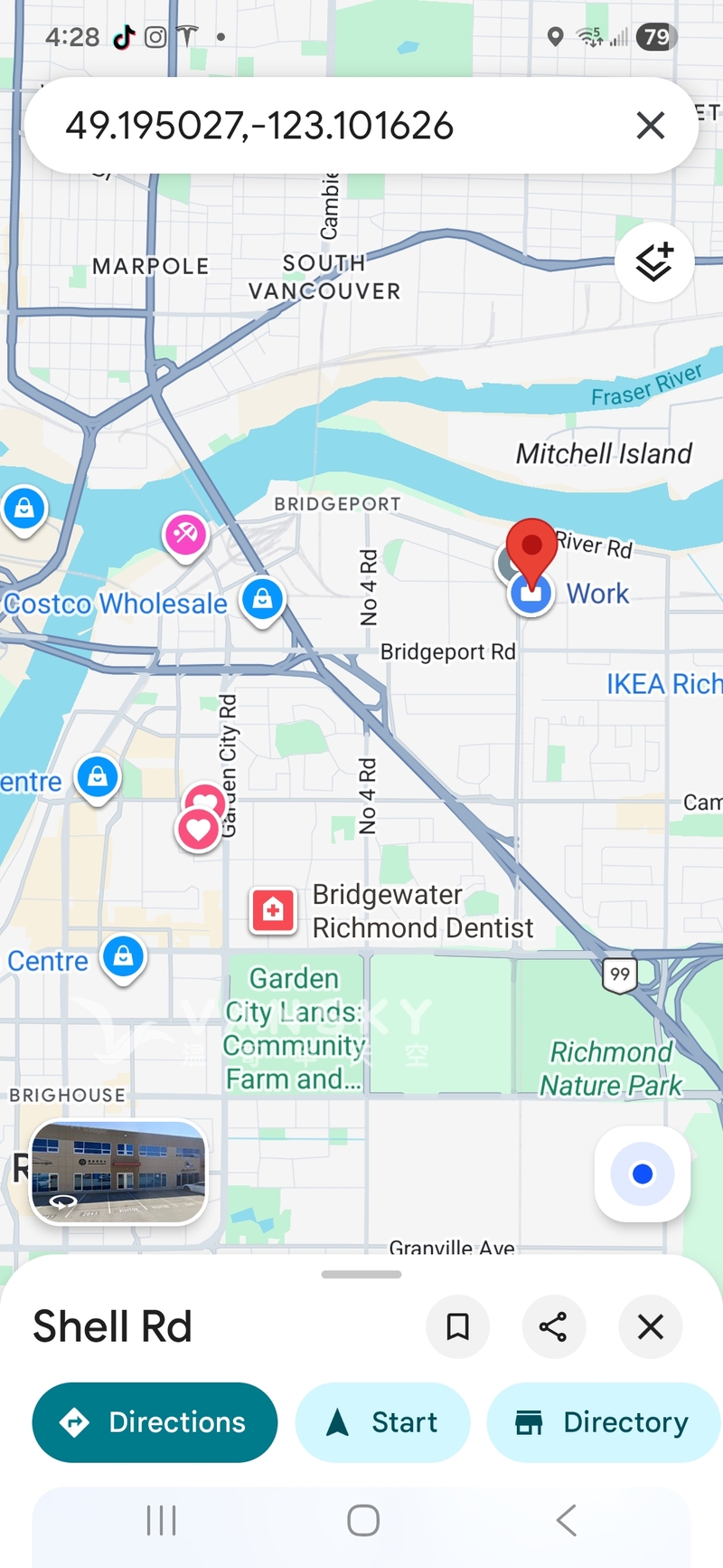 Richmond仓库出租｜1350尺｜前后门+后门通道｜带2车位｜$4100