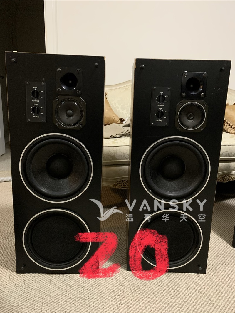 低价出售JVC 索尼等落地式音箱