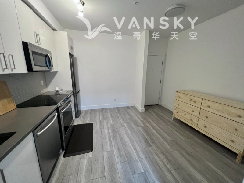 素里King Geroge天车站一室一厅一卫一阳台有车位，马上入住