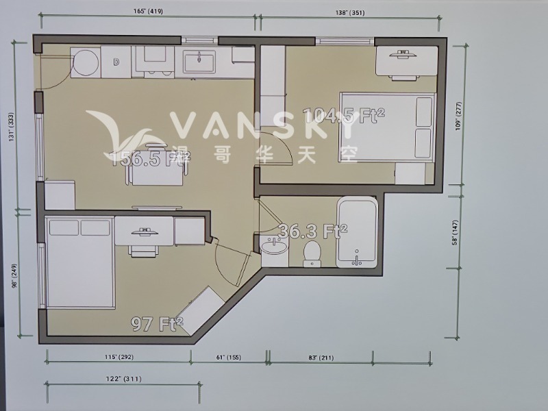 Metrotown 南本拿比 独立屋 平地 兩房一廳   全包 全獨立
