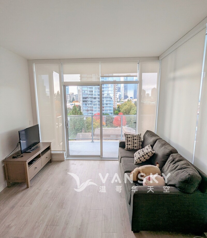 Metrotown全新公寓出租次卧