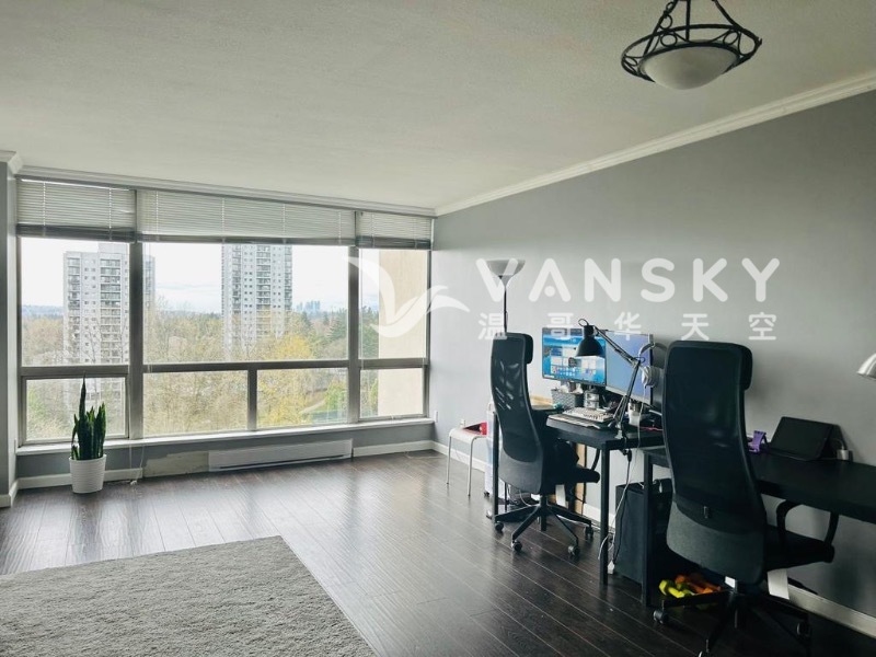 本拿比Lougheed Mall 810尺 14樓 高層空氣好 方便又便宜！