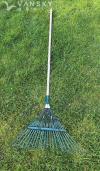 杂草/落叶钢耙、花园工具、八齿钢耙、大拖把、不锈钢垃圾桶、床架