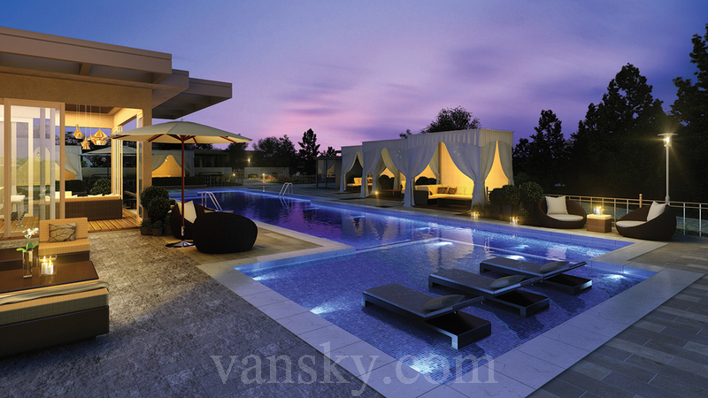 Park Avenue West Surrey 1房 1書房 1衛 